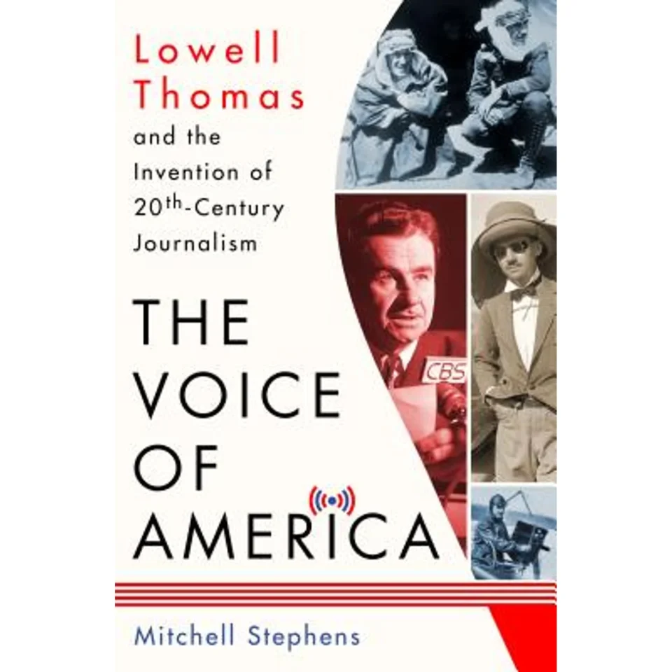 Multi-Purpose Pre-Owned The Voice of America: Lowell Thomas and the Invention 20th-Century Journalism Hardcover Mitchell Stephens