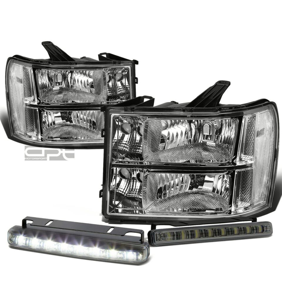 Thickened Popular CHROME CLEAR CORNER HEAD+BUMPER+SM