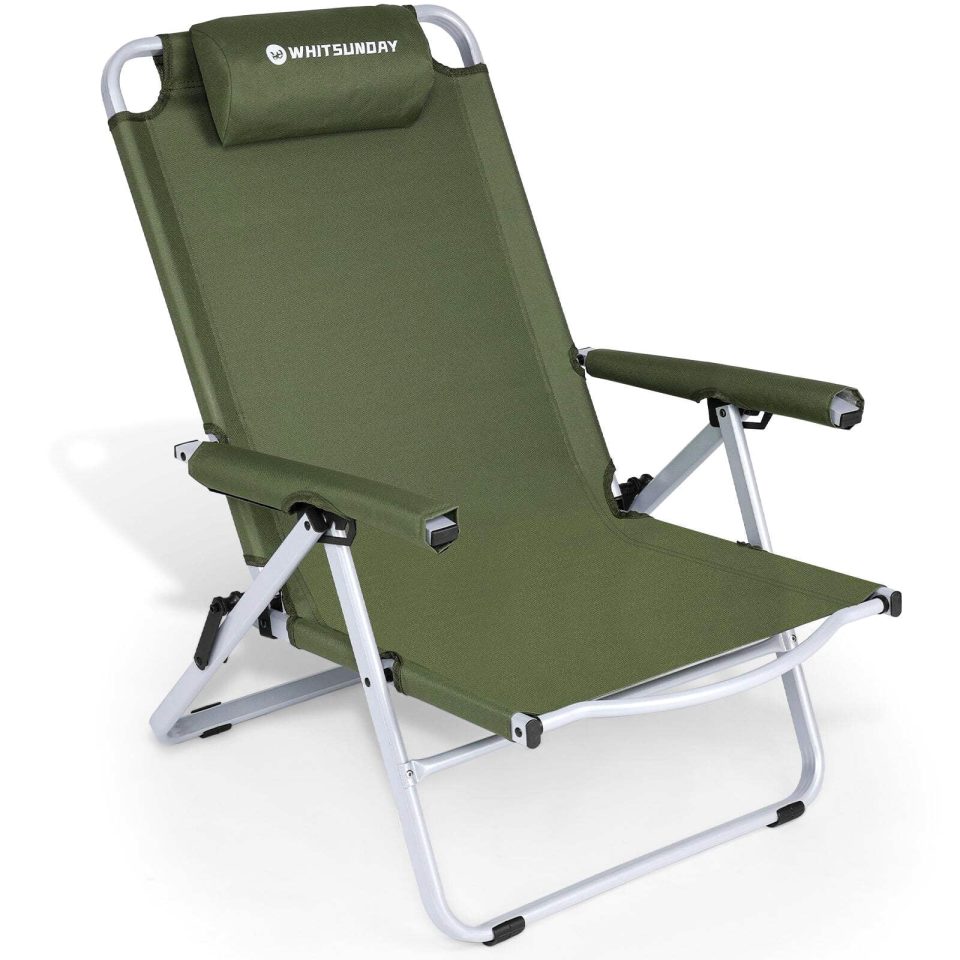 Ceramic 4-Level Adjustment Table Portable Camping Chair Backpacking Chair