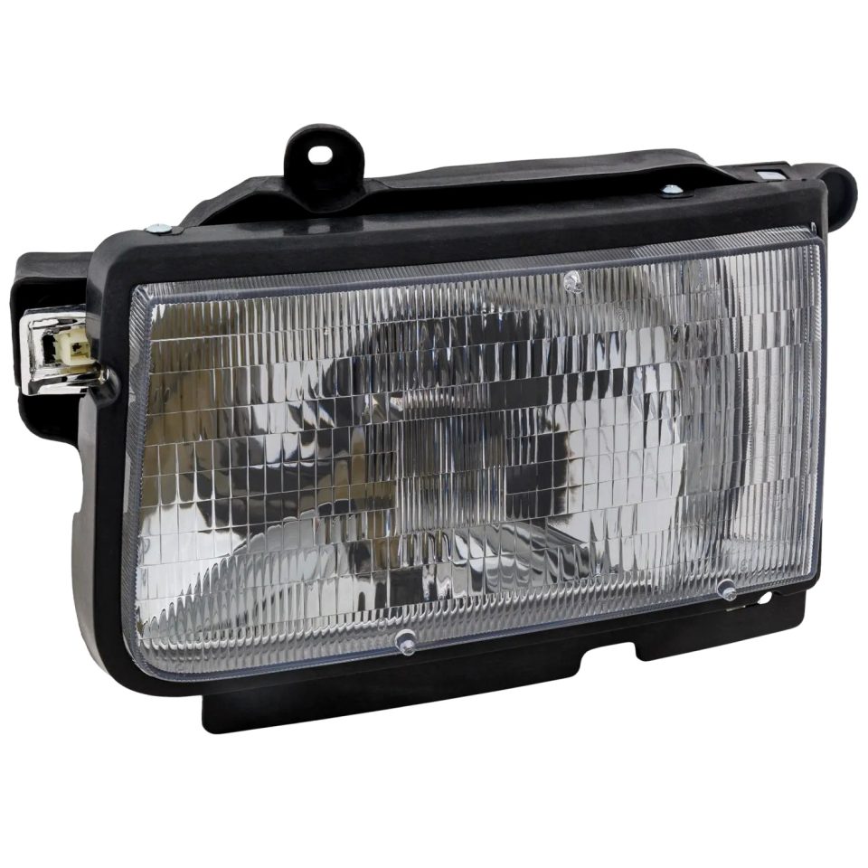 Glass Durable Halogen Headlight For 1998-1999 Isuzu Rodeo Left w/ Bulb