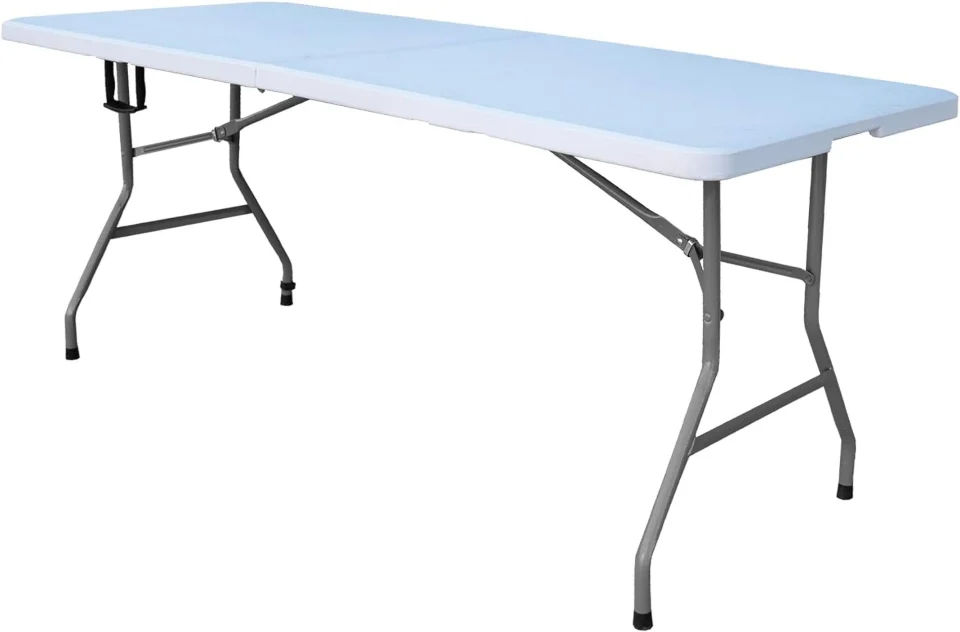 Non-Toxic Long-Lasting 6 Ft Folding Camp Table
