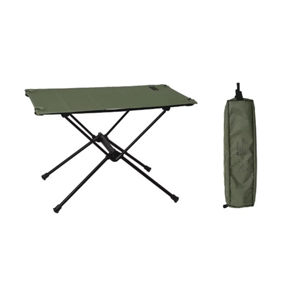 Long-Lasting Gift-Ready Dcenta Folding Picnic Table Portable Camping Desk Aluminum Table for Picnic Hiking Camping Beach Cooking and Backyard Use