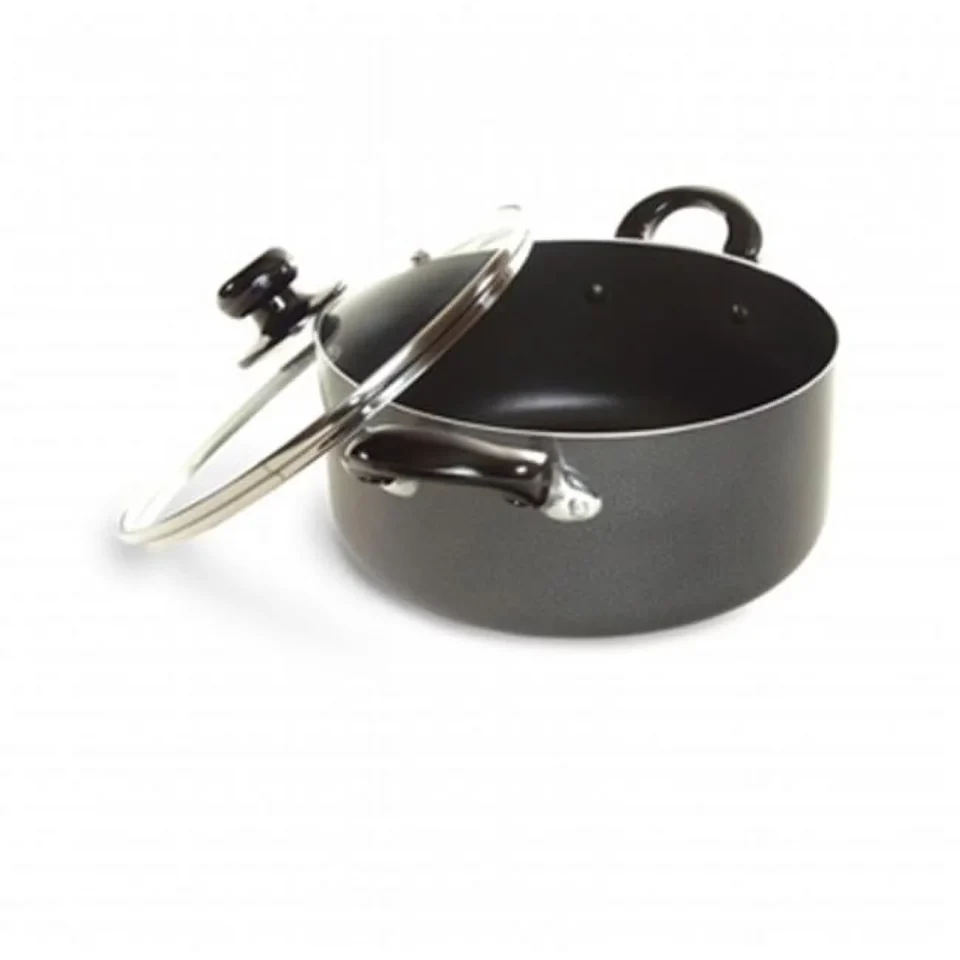 Cooking Gift-Ready Better Chef 6 Qt. Dutch Oven - Non-Stick Surface & Lid - Silver