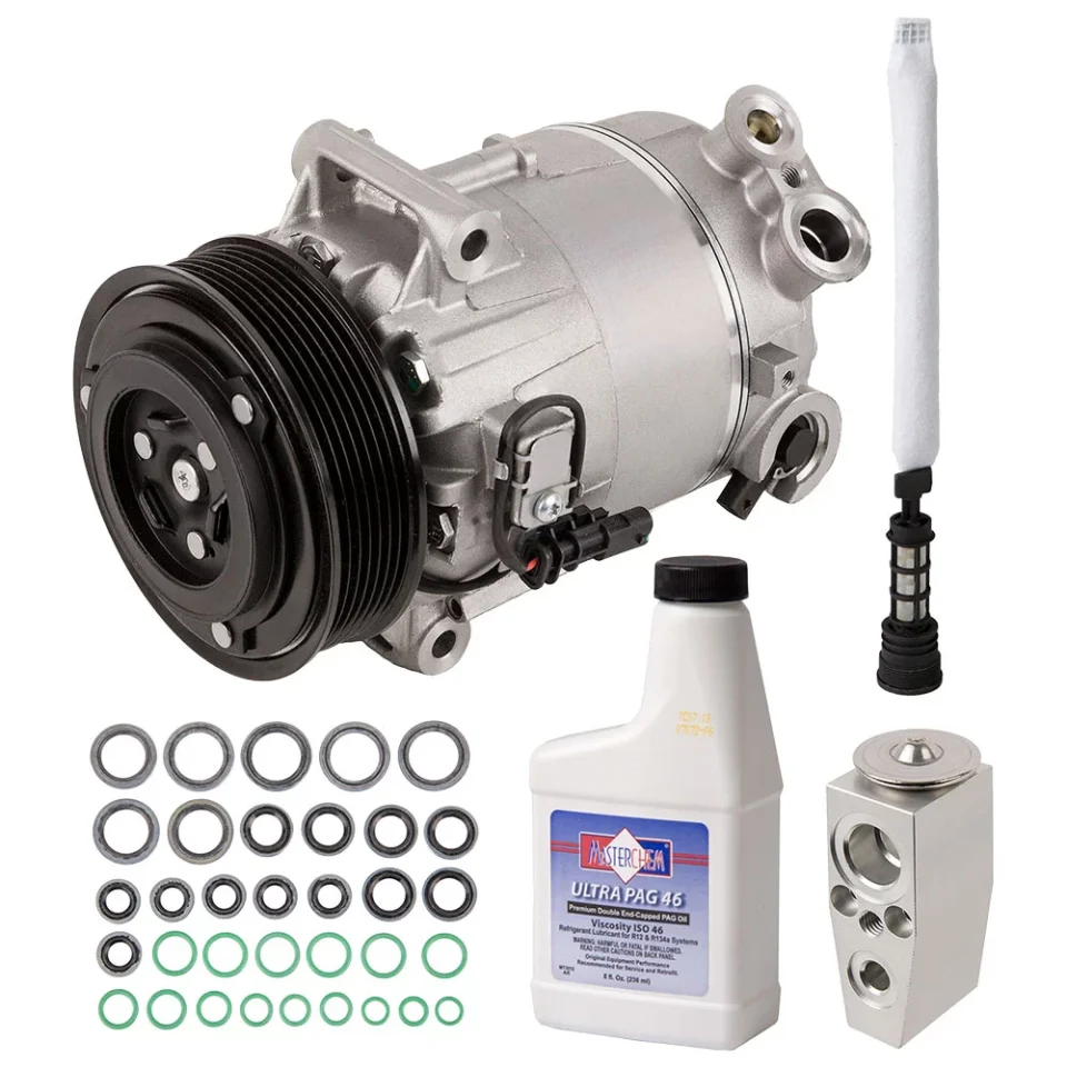 Food-Grade Durable For Buick LaCrosse Regal eAssist Chevy Malibu Hybrid AC Compressor & A/C Kit - Buyautoparts Fits select: 2013-2014 CHEVROLET MALIBU 2LT, 2013 BUICK LACROSSE TOURING