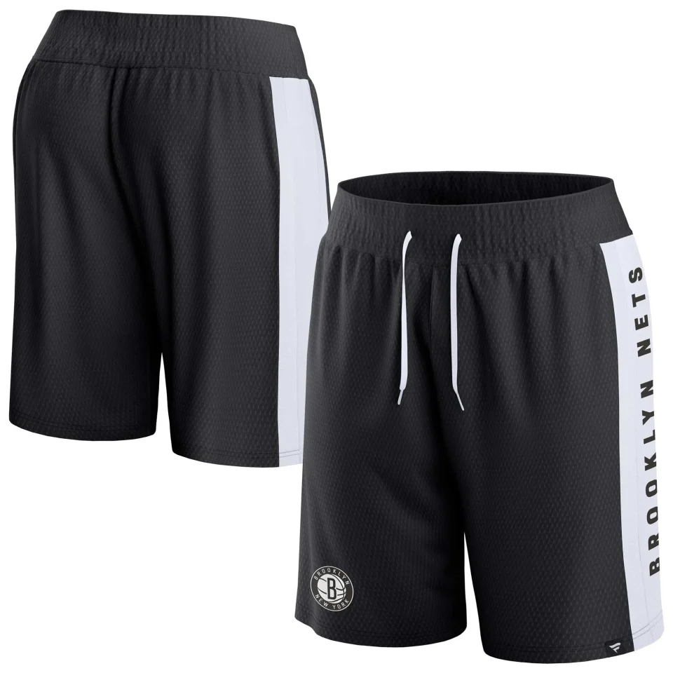 Ceramic Storage Men's Fanatics Branded Black Brooklyn Nets Referee Iconic Mesh Shorts