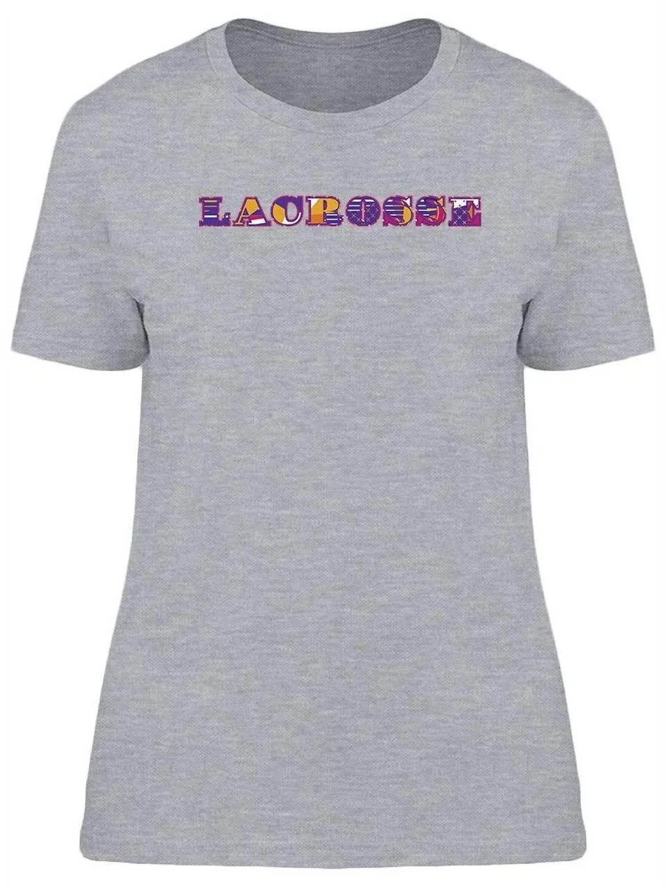 Pure Baking The Word Lacrosse T-Shirt Women -Image by Shutterstock, Female Large