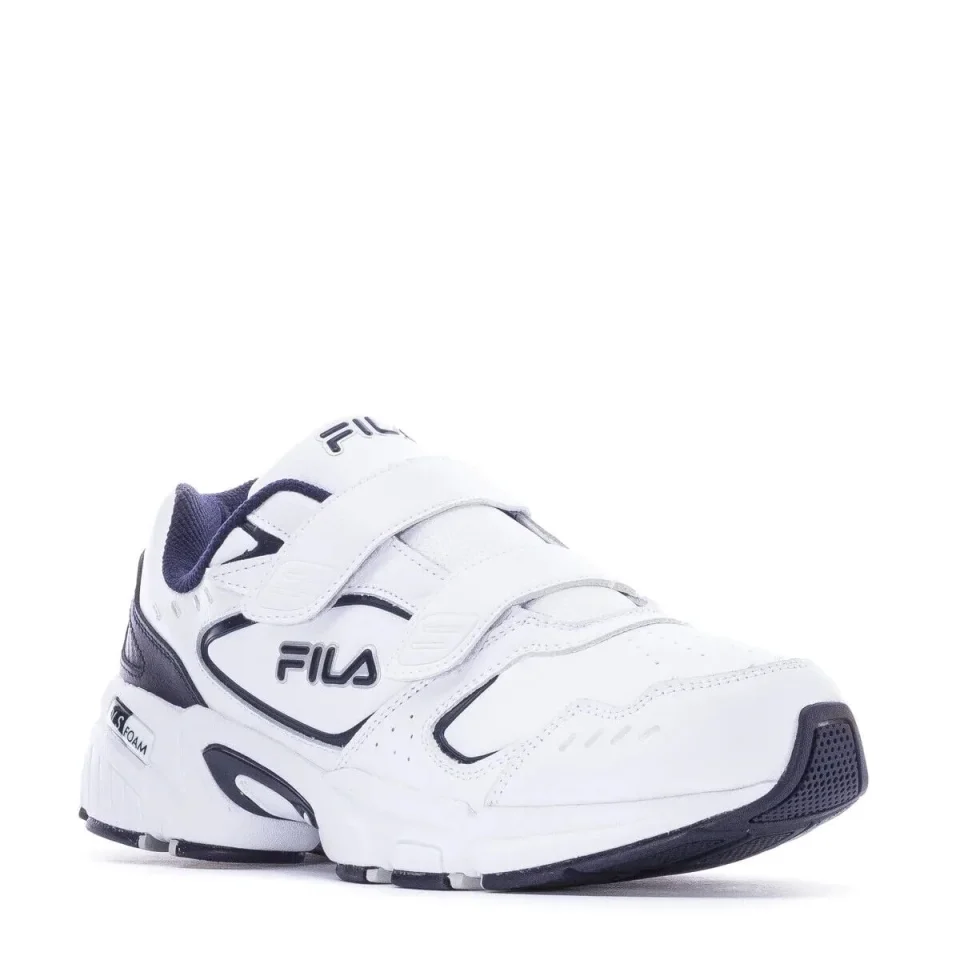 Cast Iron Fila Memory Decimus Wide 4e Running Sneakers Men Shoes White/black Size 12 New