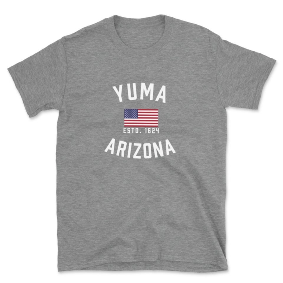 Best-Selling Yuma Arizona Patriot Men's Cotton T-Shirt
