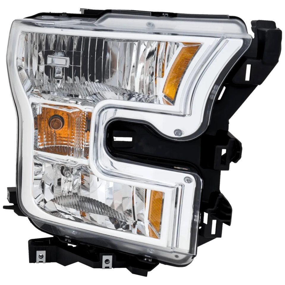 Cast Iron Leak-Proof Headlight For 2015-2017 Ford F-150 Passenger Side