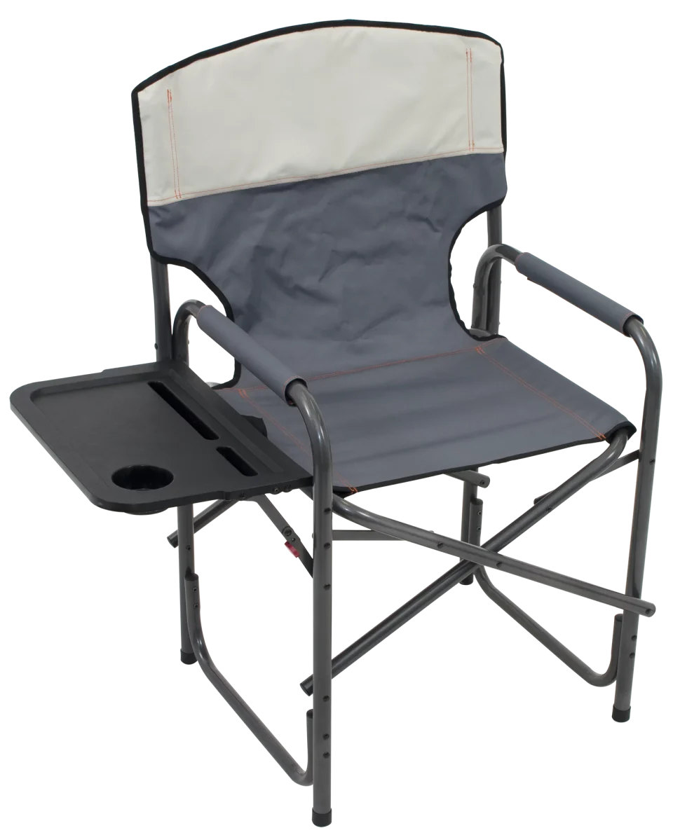 Healthy RIO Gear Broadback Compact Fold Directors Chair - Slate/Putty
