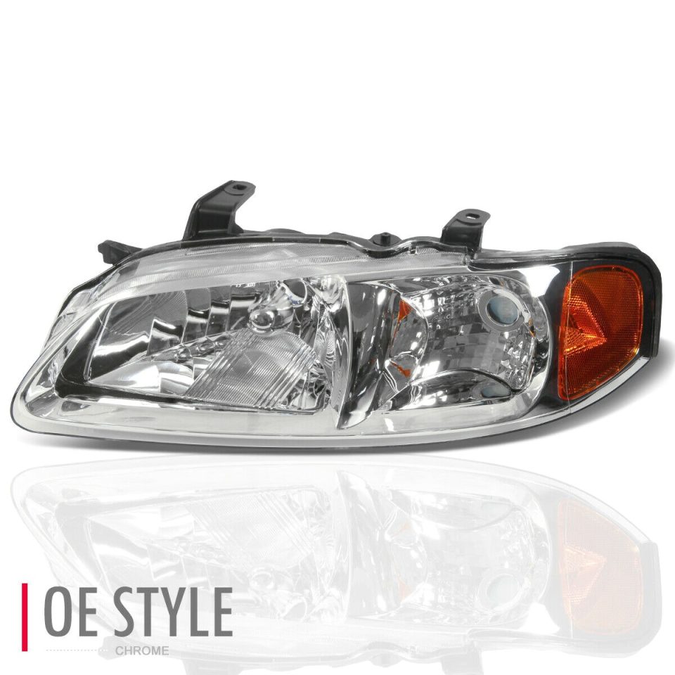 Lightweight Multi-Purpose 00-03 Nissan Sentra NI2502129 LH Driver Left Side Headlight Head Lamp Chrome