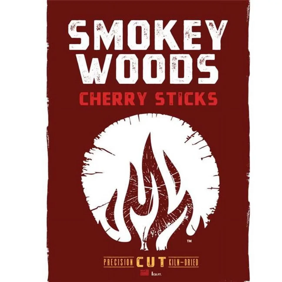 Premium Smokey Woods All Natural Cherry Cooking Logs 1 cu ft