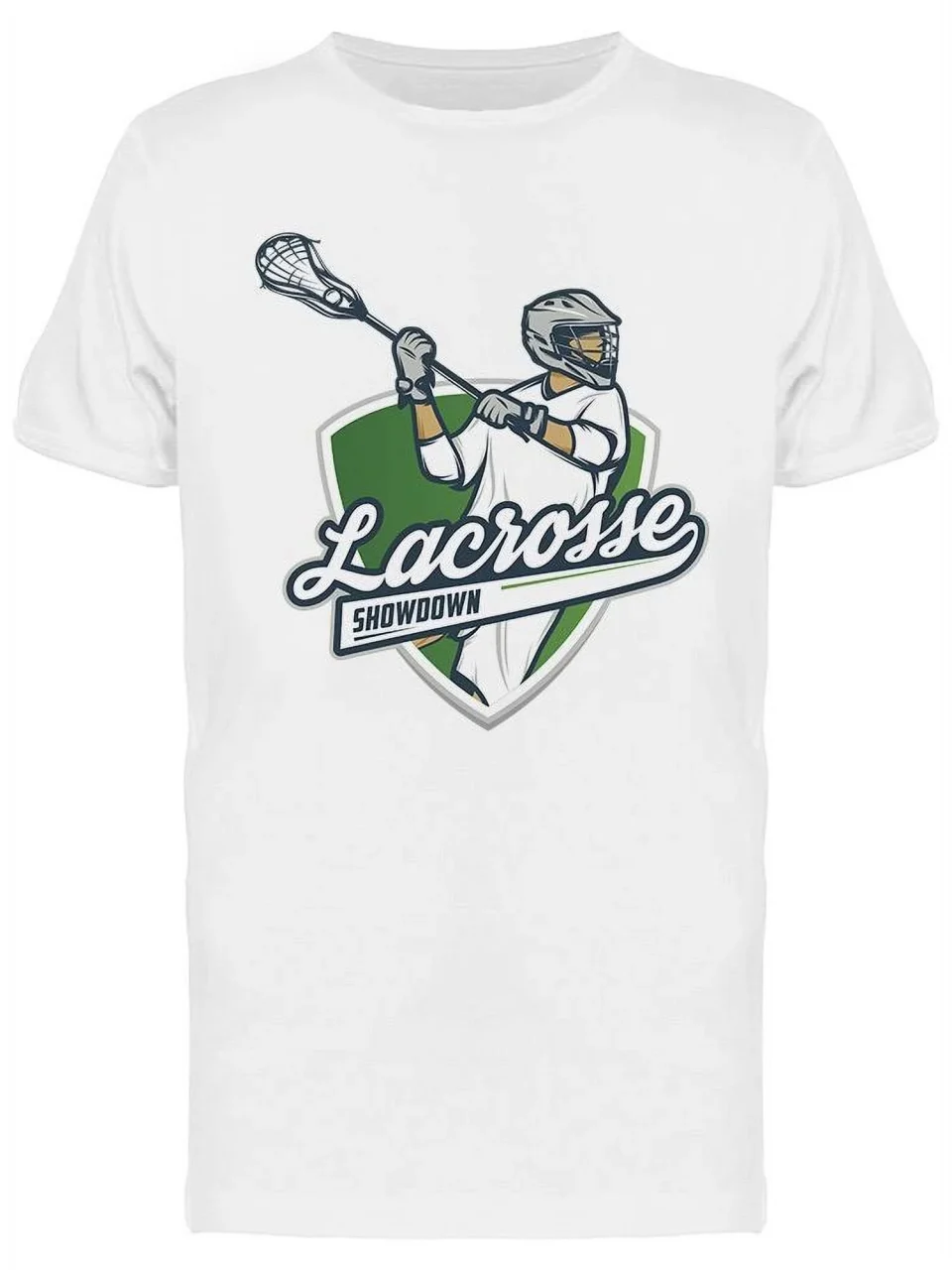 Clear Storage Set Of Lacrosse Sport T-Shirt Men -Image by Shutterstock, Male Large